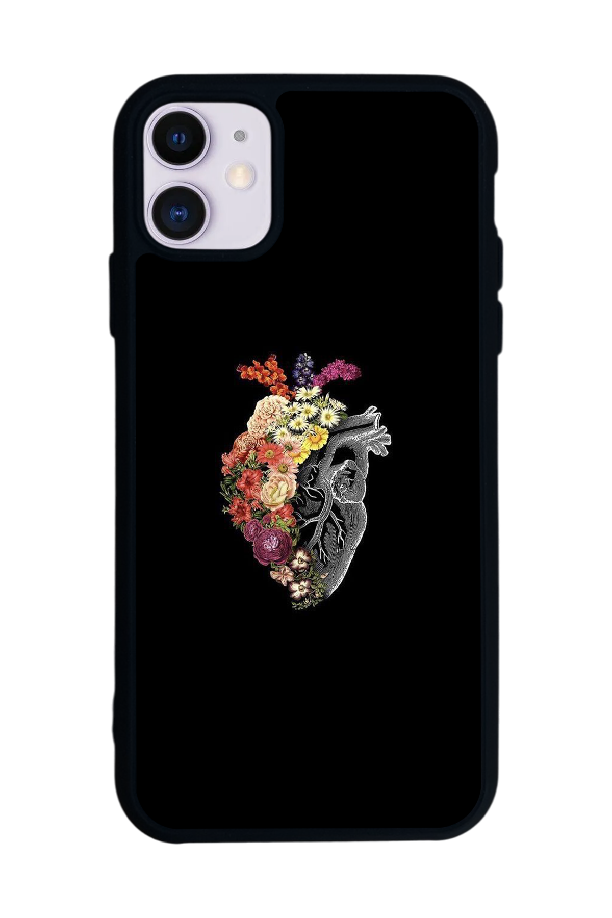 iPhone 11 Uyumlu Kalp Love Tasarımlı Glossy Premium Kılıf