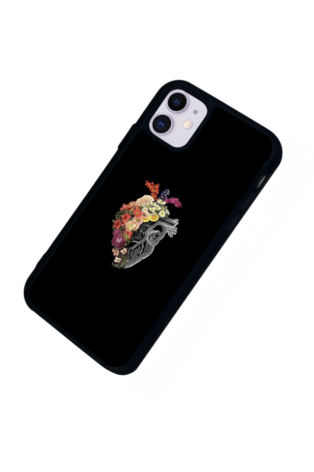 iPhone 11 Uyumlu Kalp Love Tasarımlı Glossy Premium Kılıf