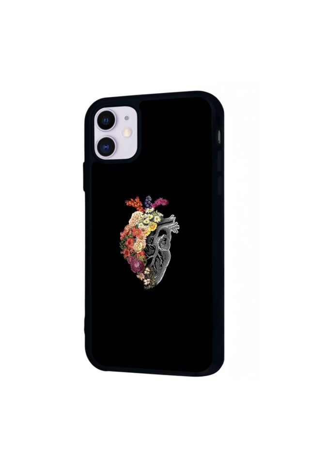 iPhone 11 Uyumlu Kalp Love Tasarımlı Glossy Premium Kılıf