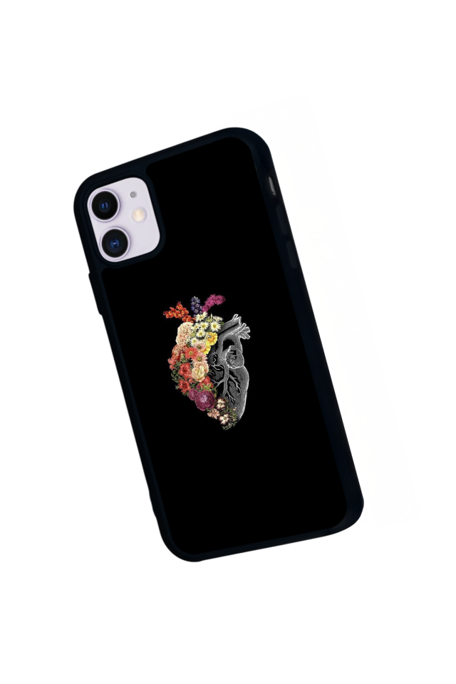 iPhone 11 Uyumlu Kalp Love Tasarımlı Glossy Premium Kılıf