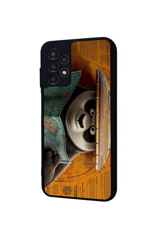 Samsung Galaxy A23 Uyumlu Kung Fu Panda Tasarımlı Glossy Premium Kılıf