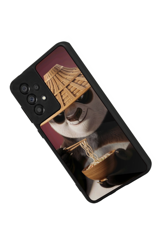 Samsung Galaxy A73 Uyumlu Kung Fu Panda Tasarımlı Glossy Premium Kılıf