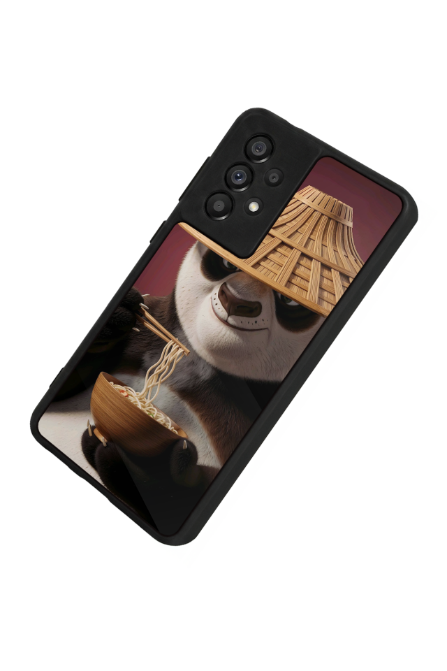 Samsung Galaxy A73 Uyumlu Kung Fu Panda Tasarımlı Glossy Premium Kılıf