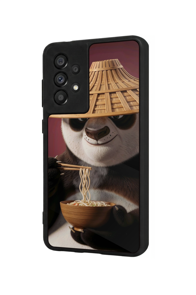 Samsung Galaxy A73 Uyumlu Kung Fu Panda Tasarımlı Glossy Premium Kılıf