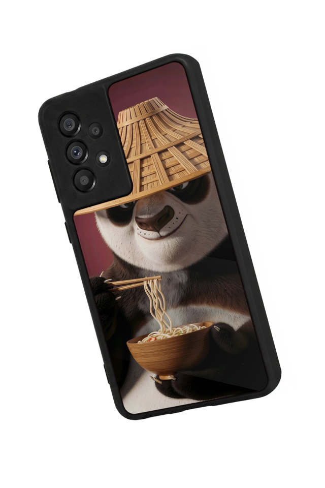 Samsung Galaxy A73 Uyumlu Kung Fu Panda Tasarımlı Glossy Premium Kılıf