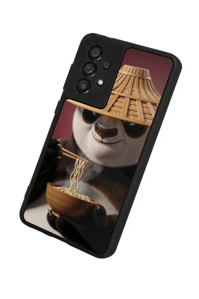 Samsung Galaxy A73 Uyumlu Kung Fu Panda Tasarımlı Glossy Premium Kılıf
