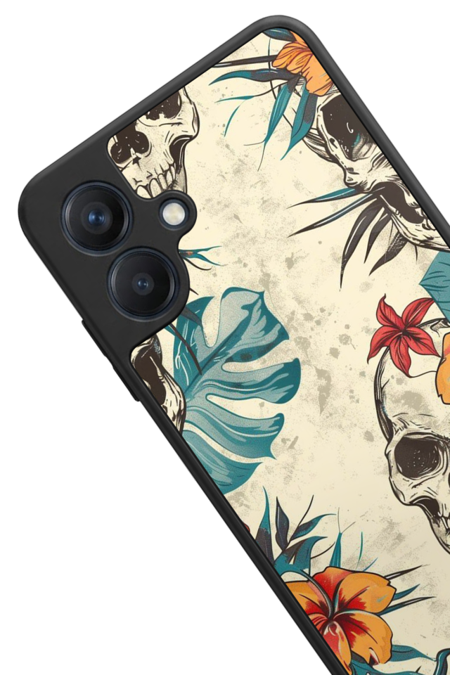 Samsung Galaxy A07 Uyumlu KuruKafa Tasarımlı Glossy Premium Kılıf