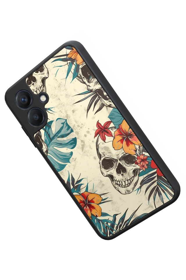 Samsung Galaxy A07 Uyumlu KuruKafa Tasarımlı Glossy Premium Kılıf