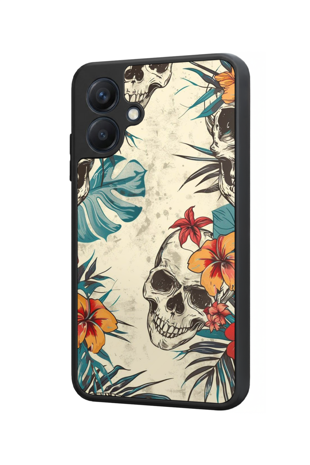 Samsung Galaxy A07 Uyumlu KuruKafa Tasarımlı Glossy Premium Kılıf