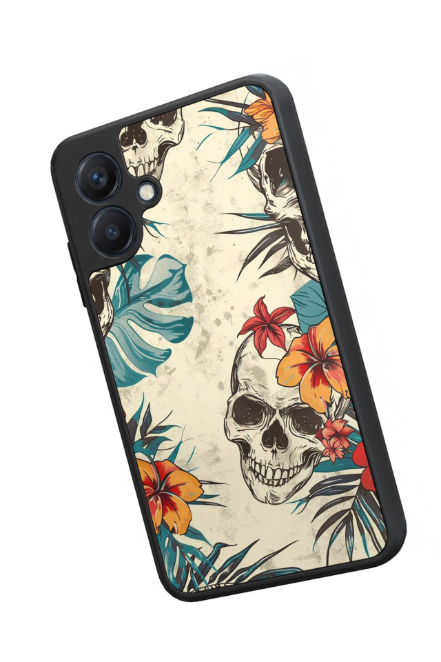 Samsung Galaxy A07 Uyumlu KuruKafa Tasarımlı Glossy Premium Kılıf