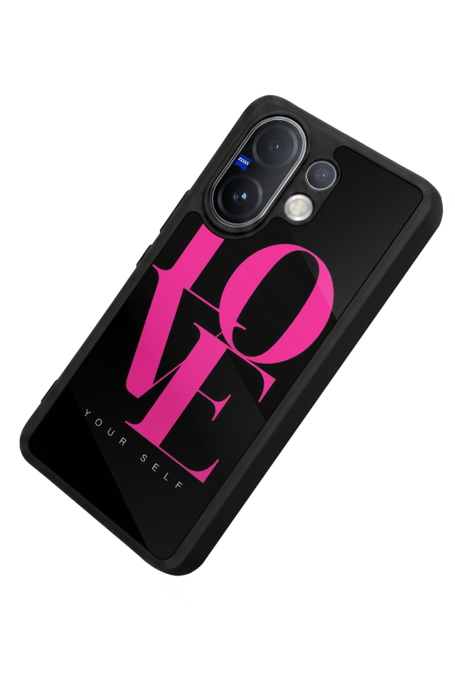 Vivo V60 Uyumlu Love Tasarımlı Glossy Premium Kılıf