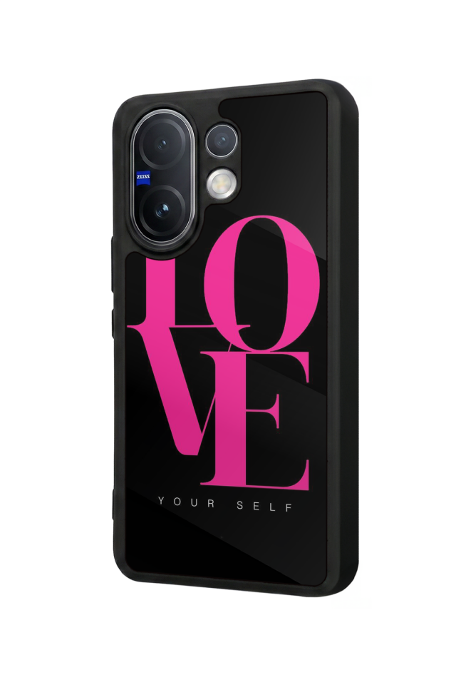 Vivo V60 Uyumlu Love Tasarımlı Glossy Premium Kılıf