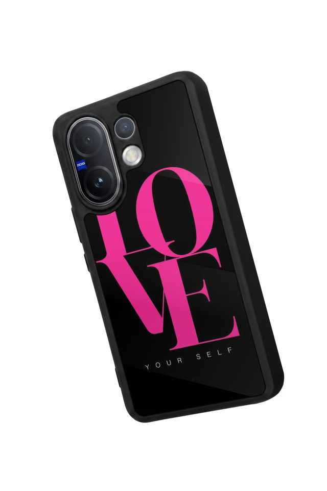 Vivo V60 Uyumlu Love Tasarımlı Glossy Premium Kılıf