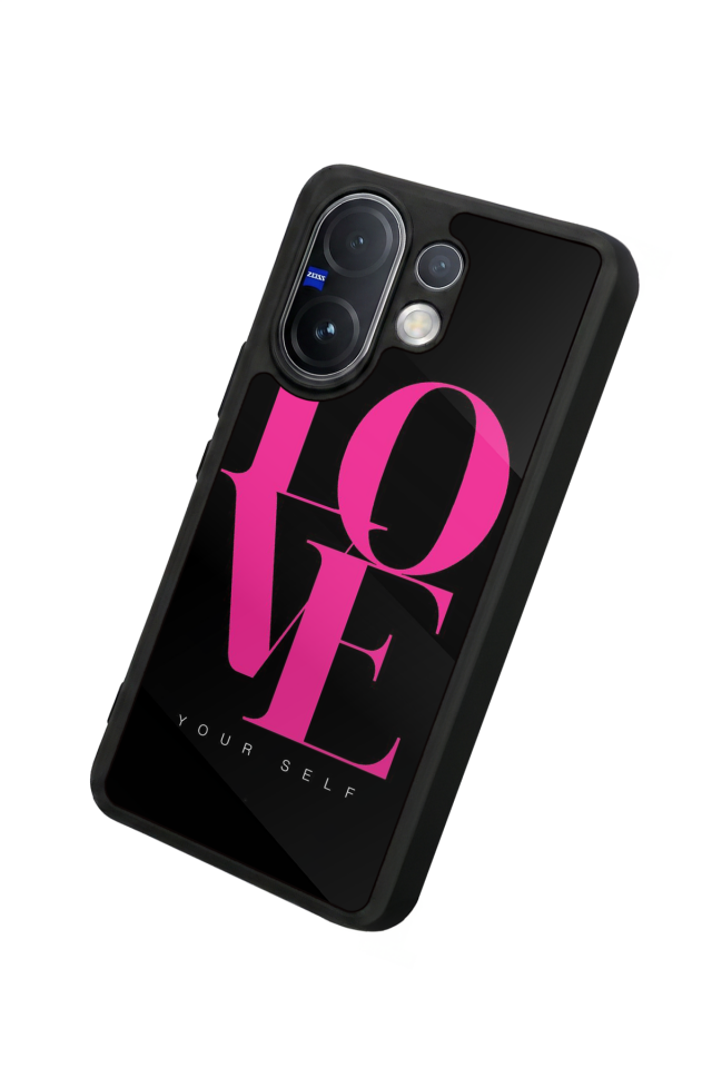 Vivo V60 Uyumlu Love Tasarımlı Glossy Premium Kılıf