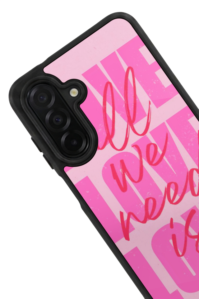 Samsung Galaxy A56 Uyumlu Love Tasarımlı Glossy Premium Kılıf