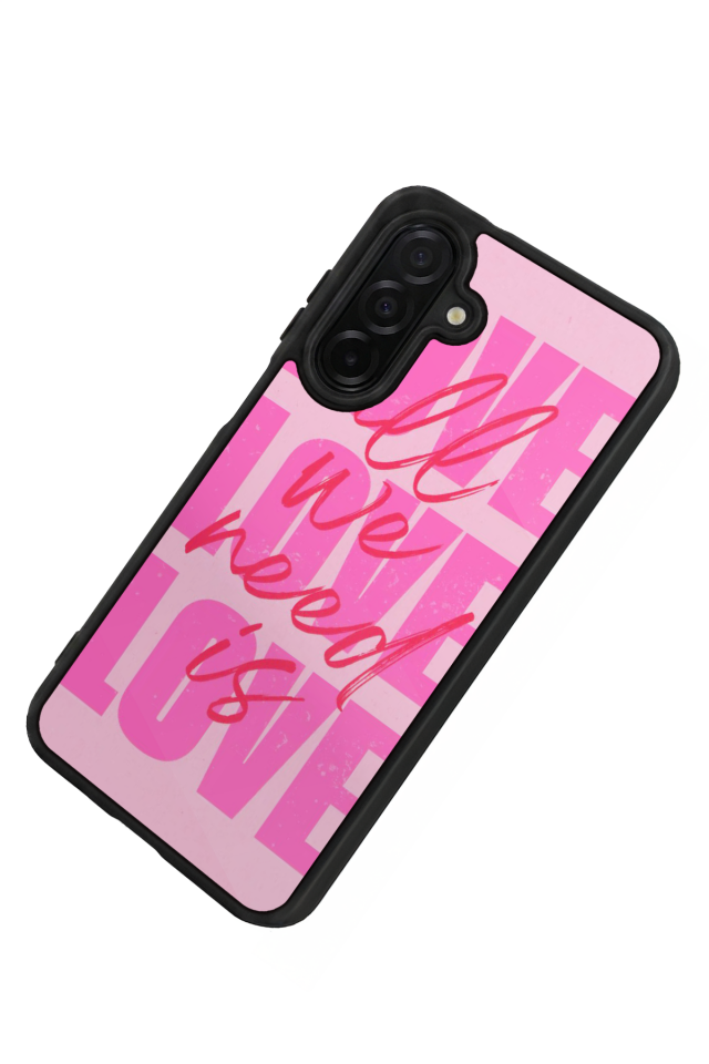 Samsung Galaxy A56 Uyumlu Love Tasarımlı Glossy Premium Kılıf