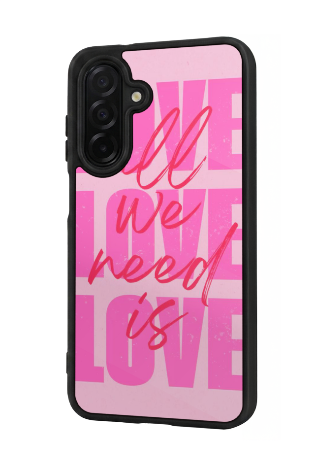 Samsung Galaxy A56 Uyumlu Love Tasarımlı Glossy Premium Kılıf