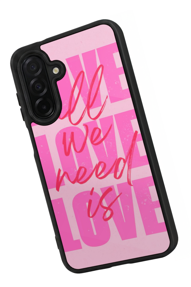 Samsung Galaxy A56 Uyumlu Love Tasarımlı Glossy Premium Kılıf