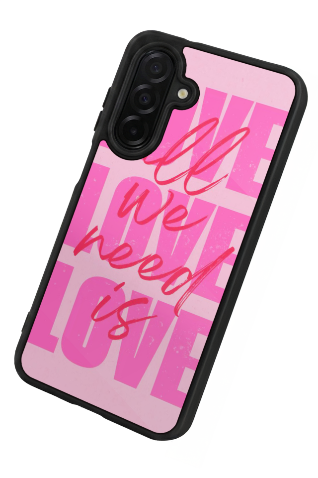 Samsung Galaxy A56 Uyumlu Love Tasarımlı Glossy Premium Kılıf