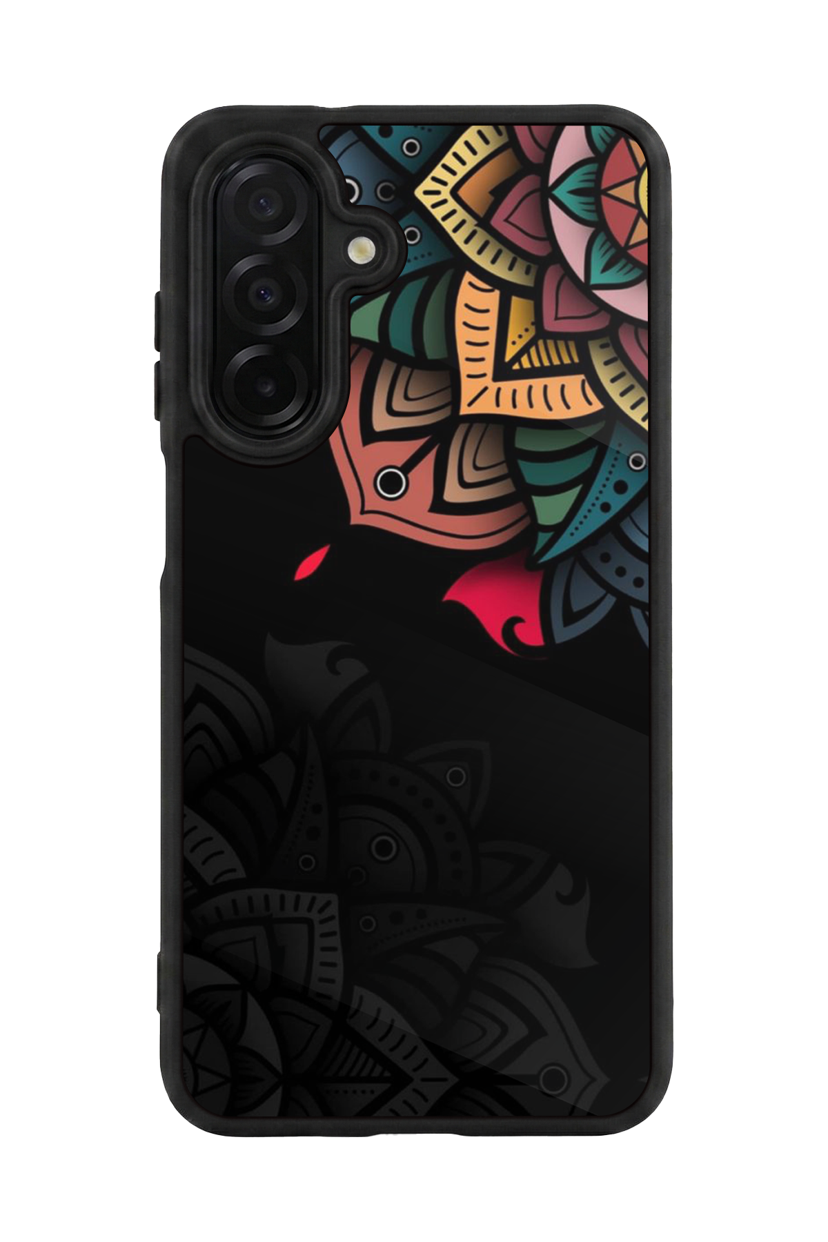 Samsung Galaxy A56 Uyumlu Mandala Tasarımlı Glossy Premium Kılıf