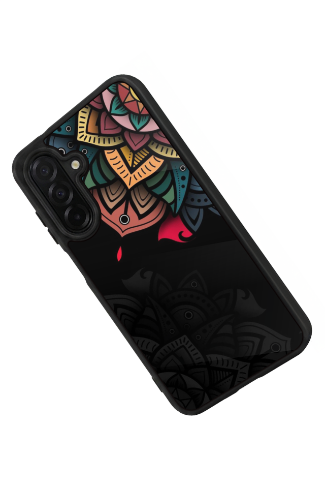 Samsung Galaxy A56 Uyumlu Mandala Tasarımlı Glossy Premium Kılıf