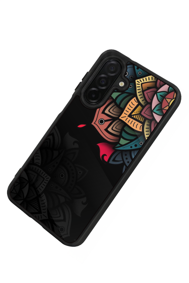 Samsung Galaxy A56 Uyumlu Mandala Tasarımlı Glossy Premium Kılıf