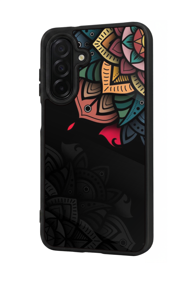 Samsung Galaxy A56 Uyumlu Mandala Tasarımlı Glossy Premium Kılıf