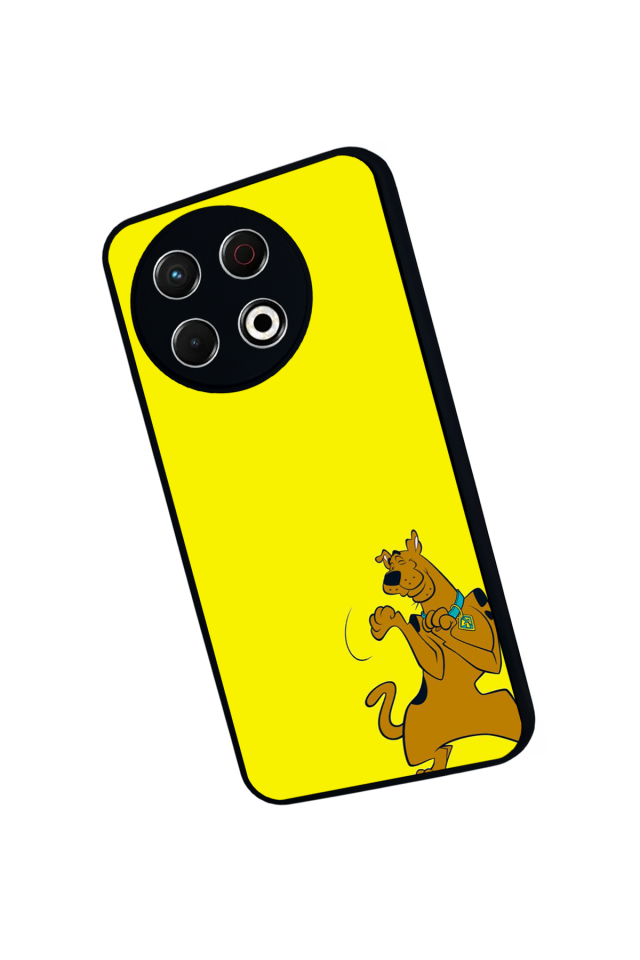 Tecno Spark 30 Pro Uyumlu Scooby Doo Tasarımlı Glossy Premium Kılıf