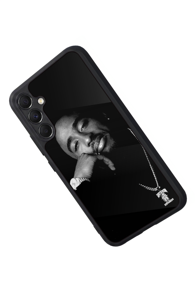 Samsung Galaxy A34 Uyumlu Tupac Tasarımlı Glossy Premium Kılıf