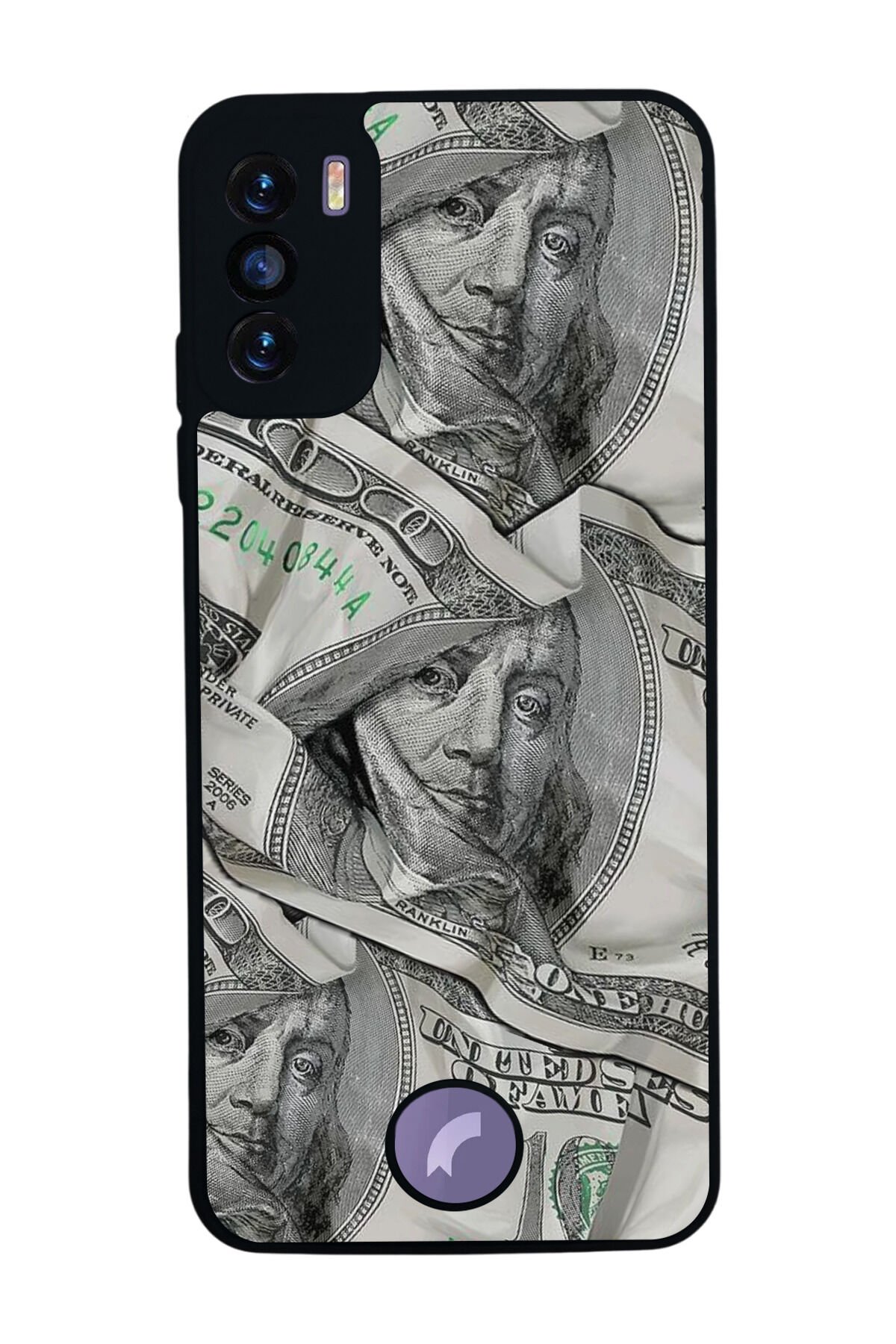 Reeder S19 Max Pro S Uyumlu Money Para Tasarımlı Glossy Premium Kılıf