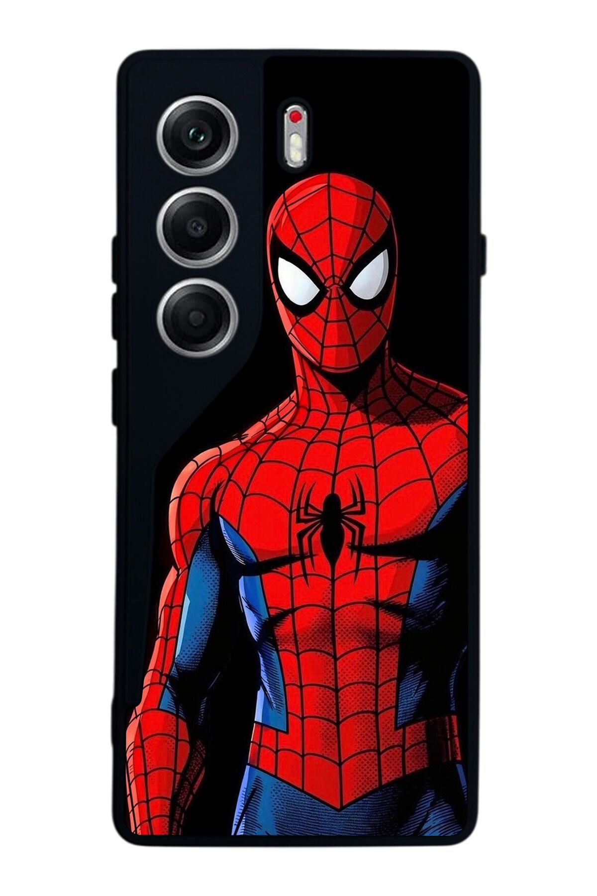 Tecno Camon 40 Uyumlu Spider Man ( Örümcek Adam ) Tasarımlı Glossy Premium Kılıf