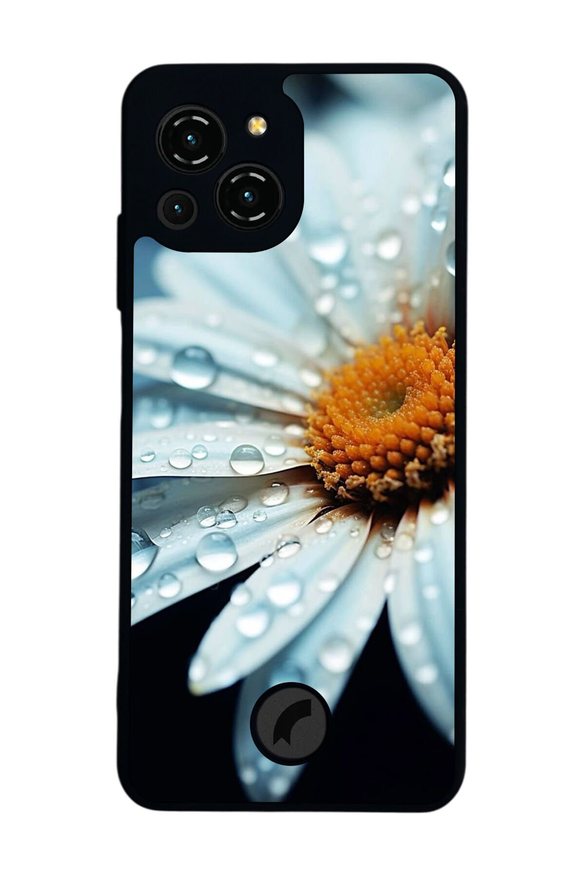 Reeder S23 Pro Max Uyumlu Cicek Tasarımlı Glossy Premium Kılıf