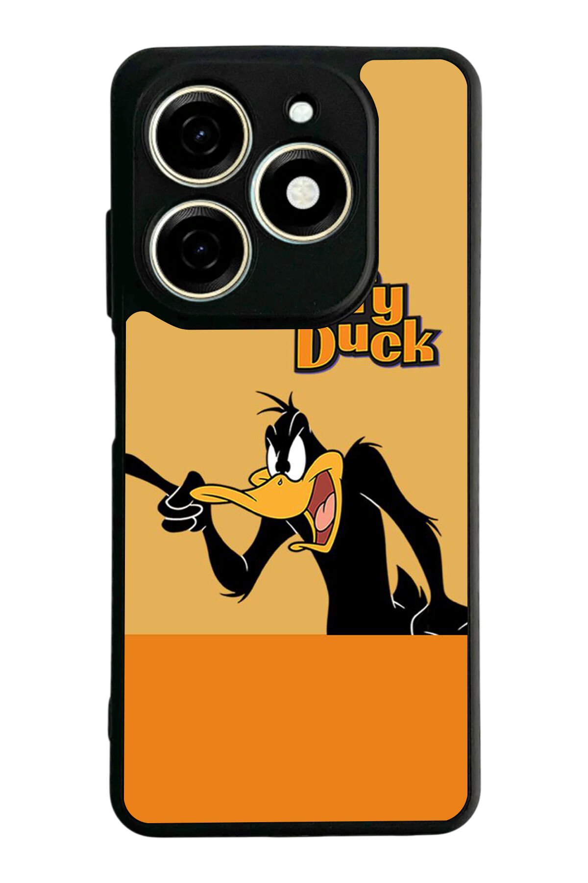 Infınıx Smart 8 Pro Uyumlu Daffy duck Tasarımlı Glossy Premium Kılıf