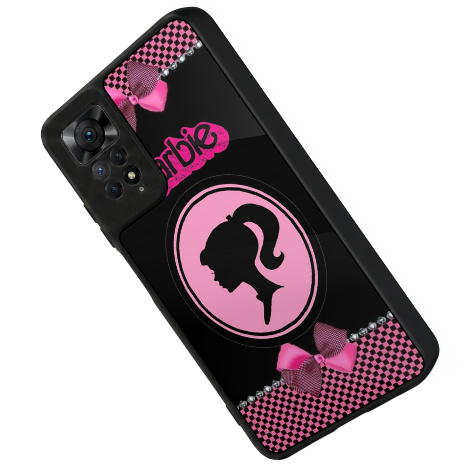 Xiaomi Redmi Note 12 Pro Uyumlu Barbie Tasarımlı Glossy Premium Kılıf