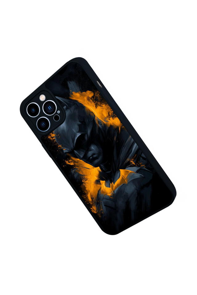 iPhone 12 Pro Max Uyumlu Batman Tasarımlı Glossy Premium Kılıf