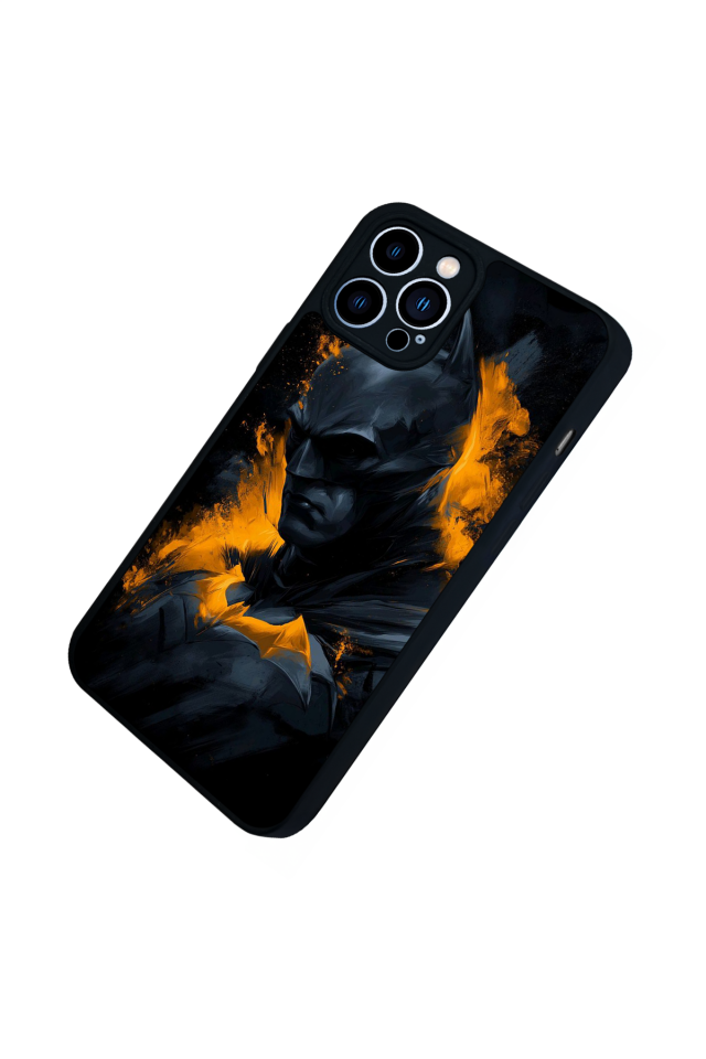 iPhone 12 Pro Max Uyumlu Batman Tasarımlı Glossy Premium Kılıf