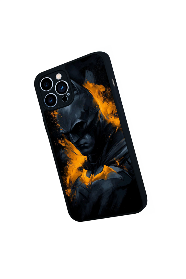 iPhone 12 Pro Max Uyumlu Batman Tasarımlı Glossy Premium Kılıf