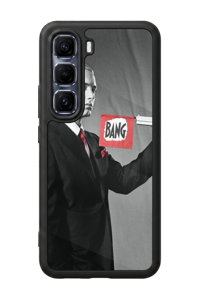 Infinix Hot 60 Pro Plus Uyumlu Eminem Tasarımlı Glossy Premium Kılıf