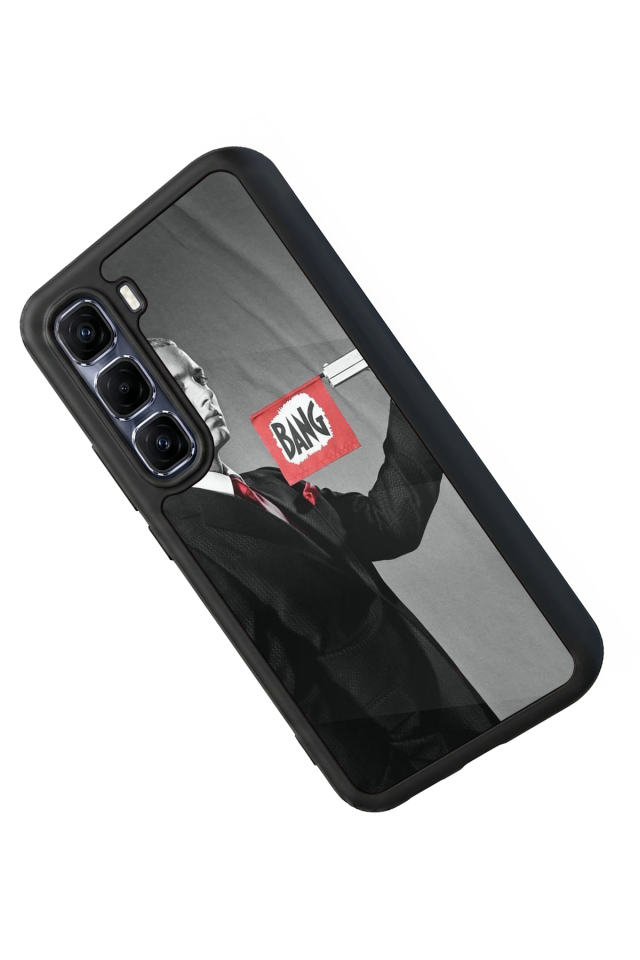Infinix Hot 60 Pro Plus Uyumlu Eminem Tasarımlı Glossy Premium Kılıf