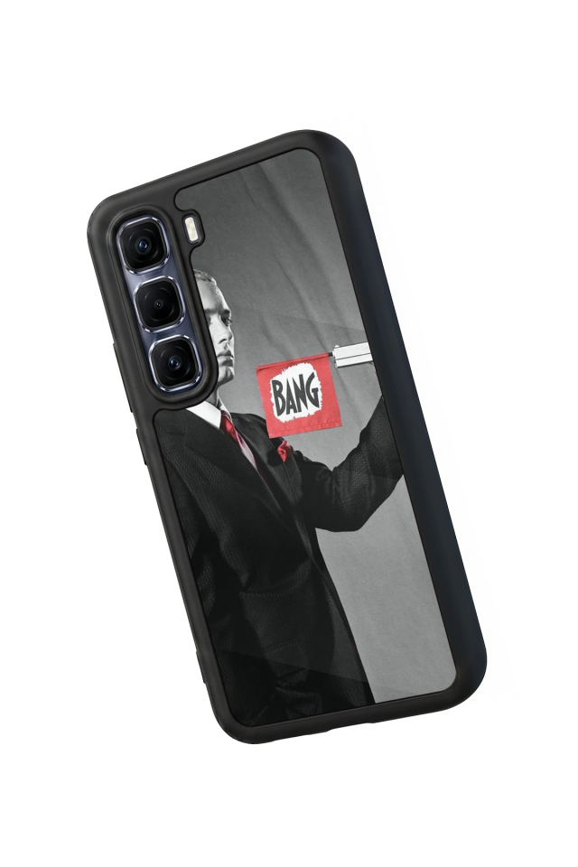 Infinix Hot 60 Pro Plus Uyumlu Eminem Tasarımlı Glossy Premium Kılıf