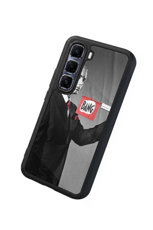 Infinix Hot 60 Pro Plus Uyumlu Eminem Tasarımlı Glossy Premium Kılıf