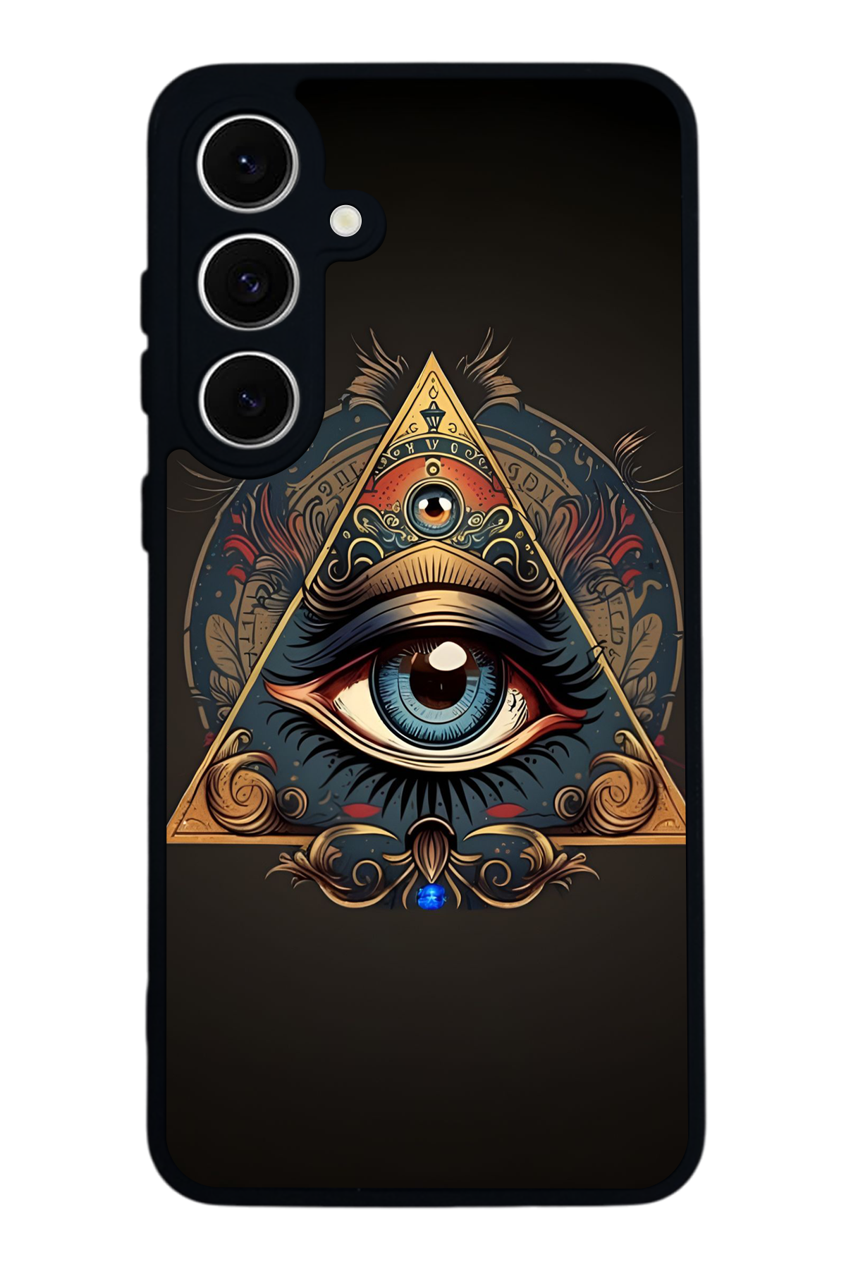 Samsung Galaxy A16 Uyumlu Göz Tasarımlı Glossy Premium Kılıf