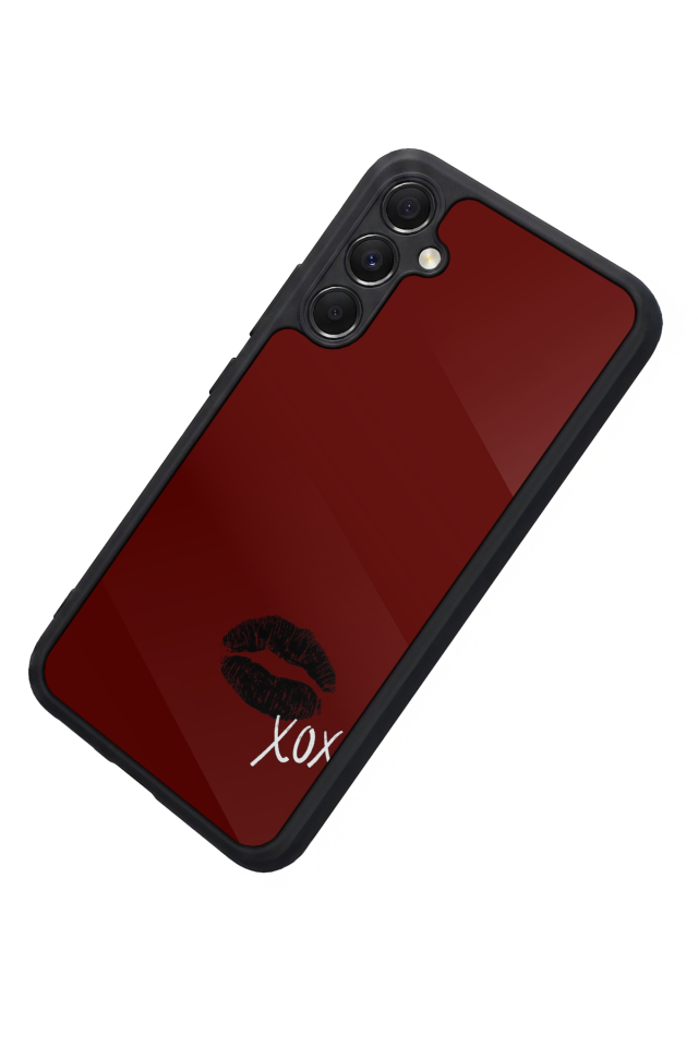 Samsung Galaxy M34 Uyumlu Kalp Love Tasarımlı Glossy Premium Kılıf