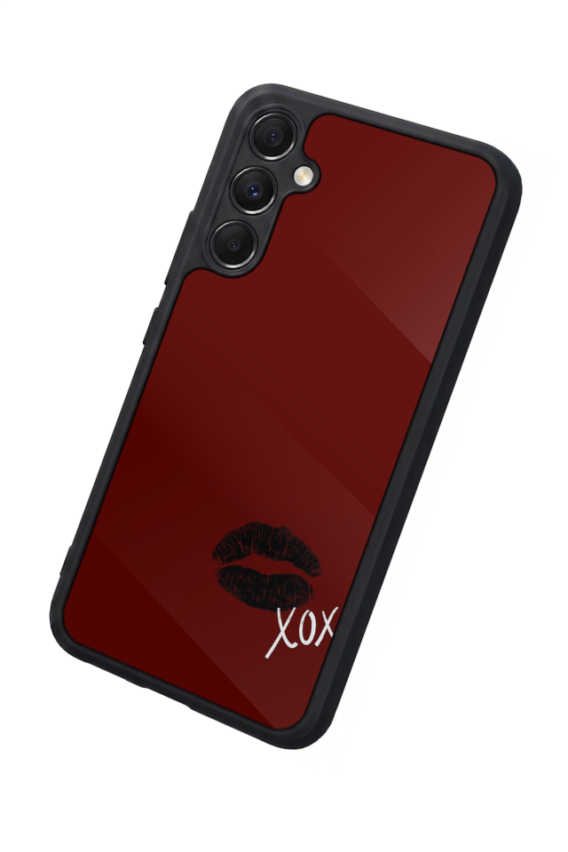 Samsung Galaxy M34 Uyumlu Kalp Love Tasarımlı Glossy Premium Kılıf