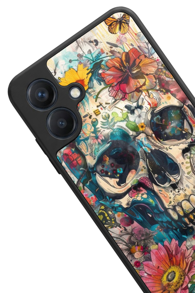 Samsung Galaxy A07 Uyumlu KuruKafa Tasarımlı Glossy Premium Kılıf