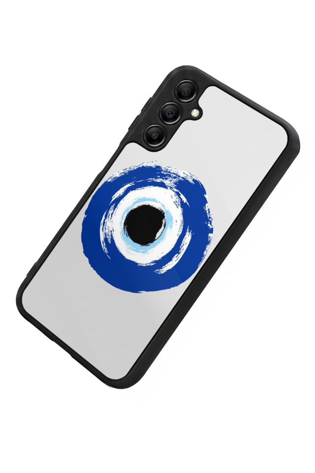 Samsung Galaxy A14 Uyumlu Nazar Tasarımlı Glossy Premium Kılıf