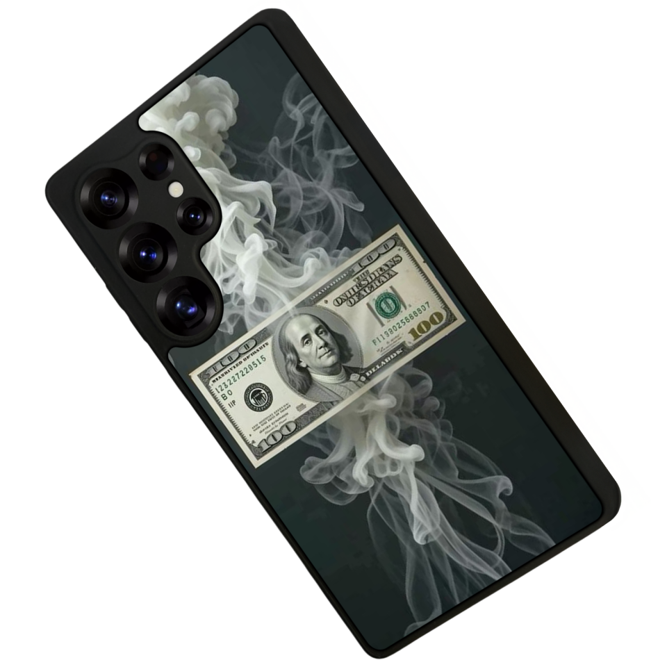 Samsung Galaxy S25 Ultra Uyumlu Para Tasarımlı Glossy Premium Kılıf