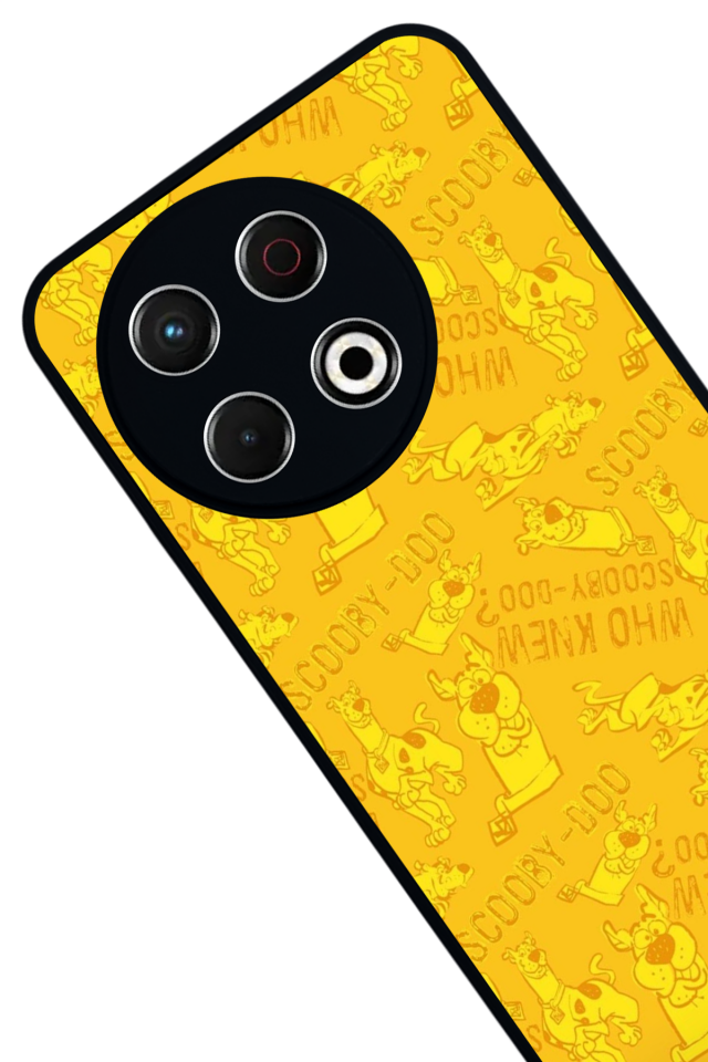 Tecno Spark 30 Pro Uyumlu Scooby Doo Tasarımlı Glossy Premium Kılıf