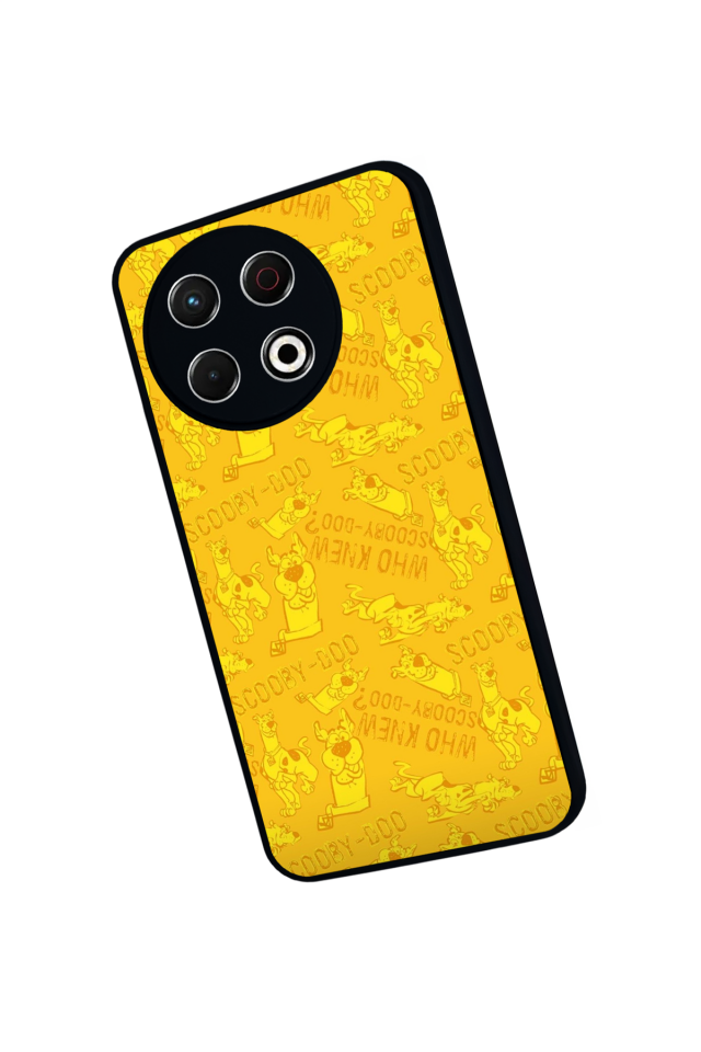 Tecno Spark 30 Pro Uyumlu Scooby Doo Tasarımlı Glossy Premium Kılıf