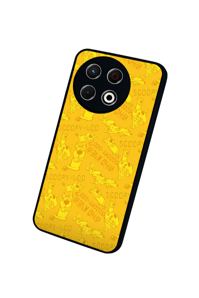 Tecno Spark 30 Pro Uyumlu Scooby Doo Tasarımlı Glossy Premium Kılıf